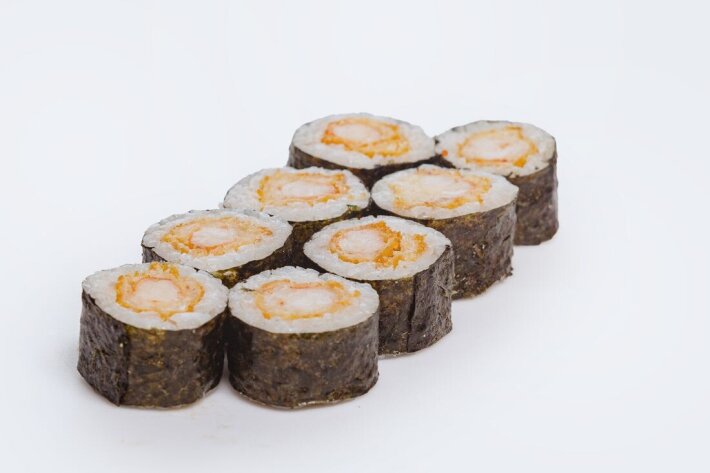 С креветкой темпура