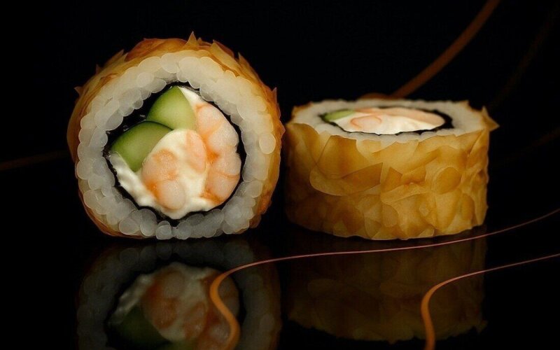 Бонито с креветкой