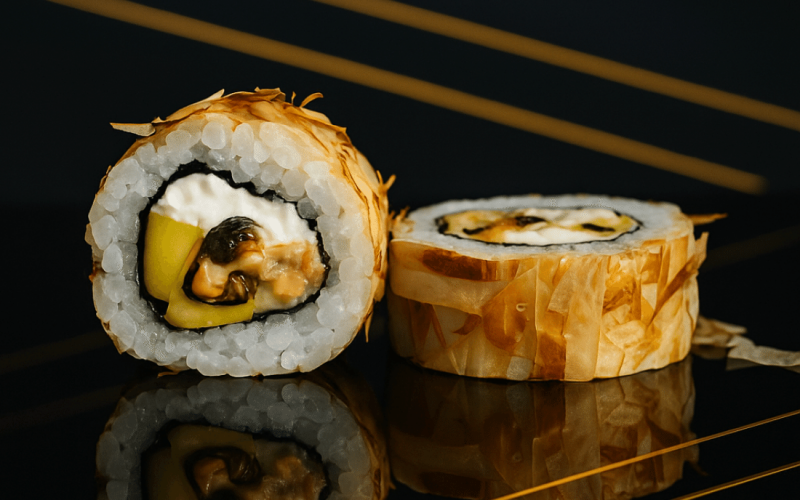 Бонито с мидиями