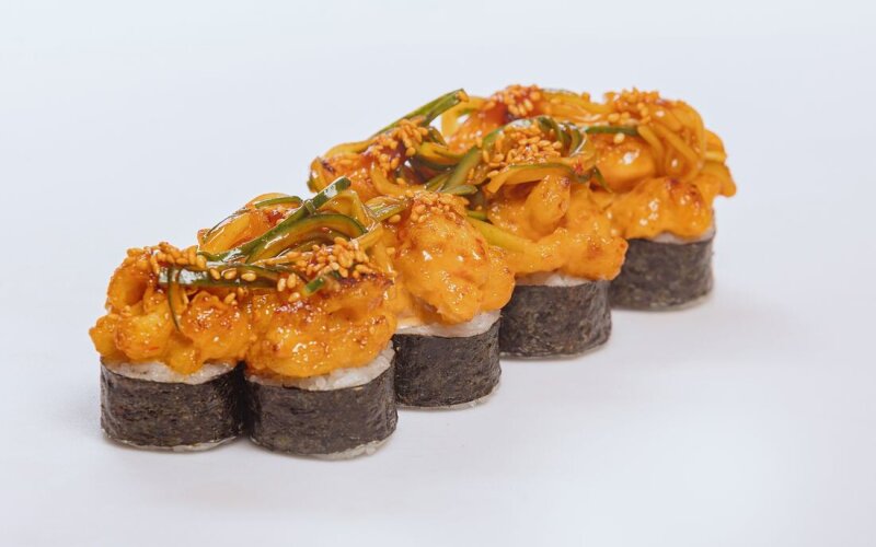 Запеченный с курицей и овощами