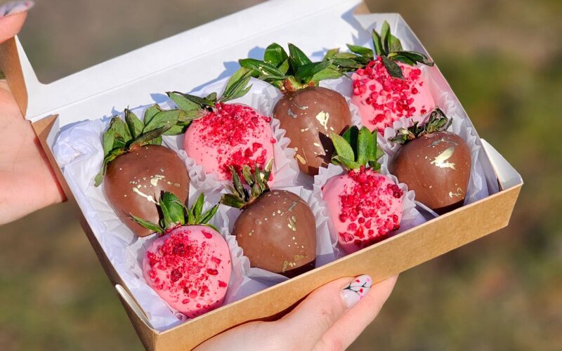 Клубника в бельгийском шоколаде