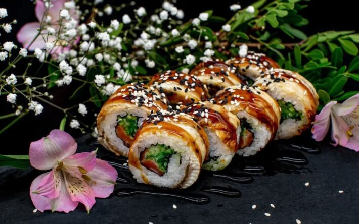 Ролл «Унаги грин»