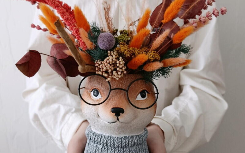 Букет «Белочка лесная»