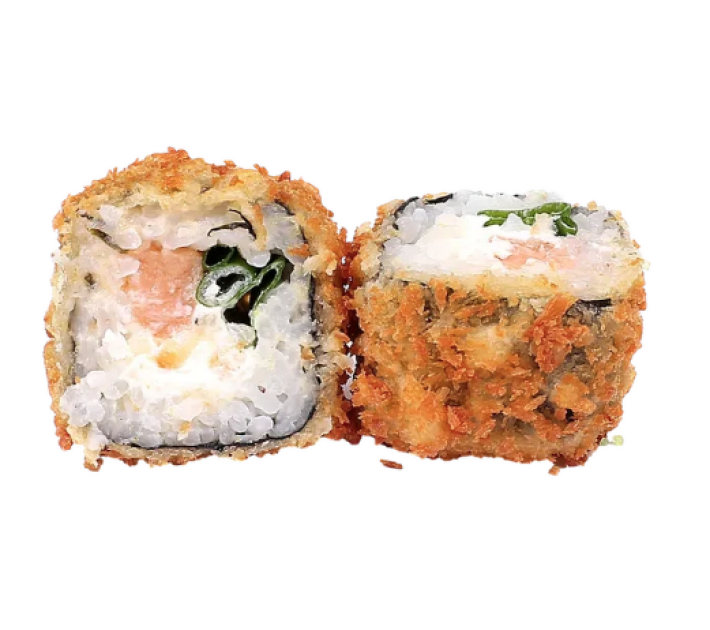 Жареный ролл «Чиппа» с лососем