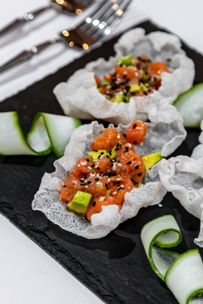 Тар-тар из лосося