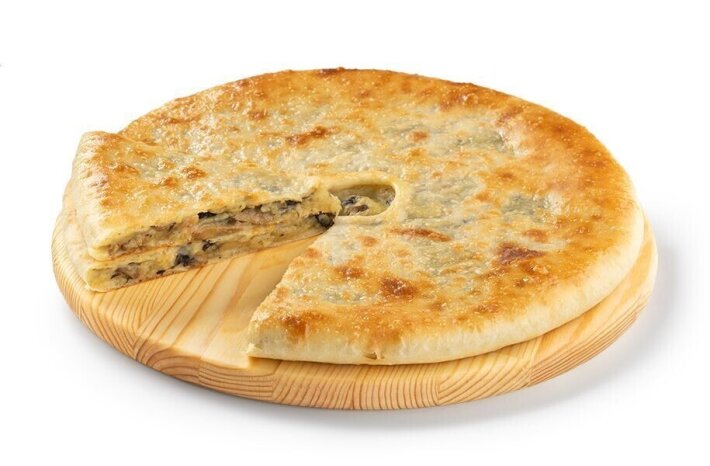 Пирог  «Осетинский» с курицей и грибами