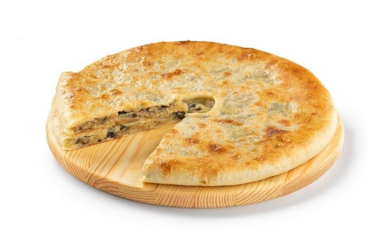 Пирог  «Осетинский» с курицей и грибами