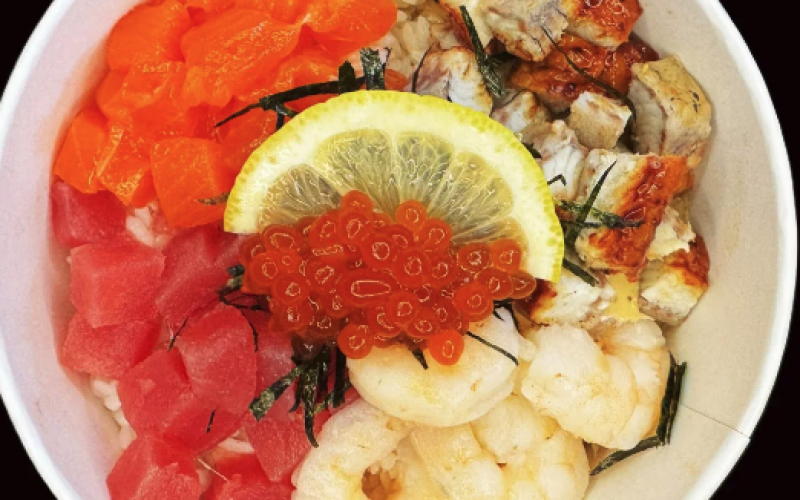 Поке «Морской микс»