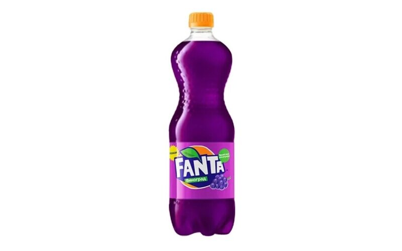 Напиток газированный «Fanta» виноград