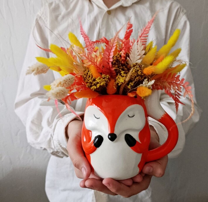 Букет «Хитрая лисичка»