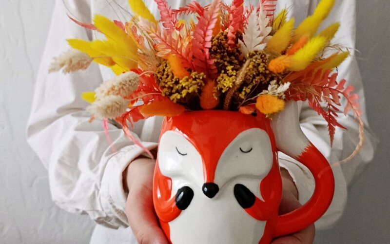 Букет «Хитрая лисичка»