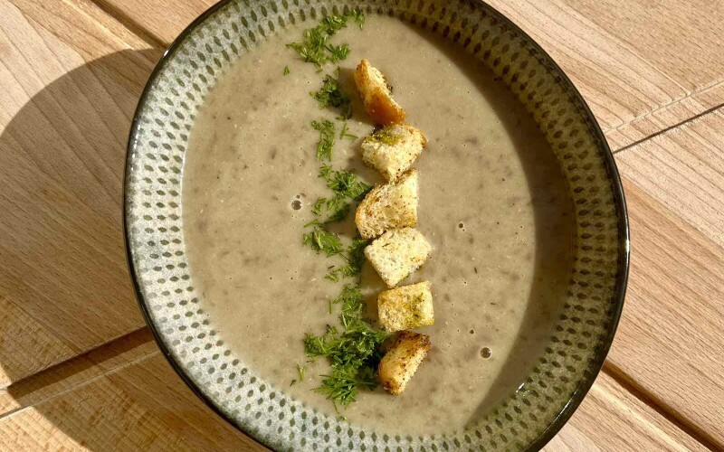 Суп-пюре из чечевицы