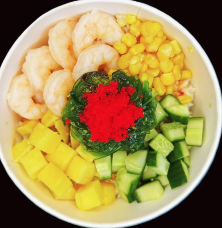 Поке с креветкой