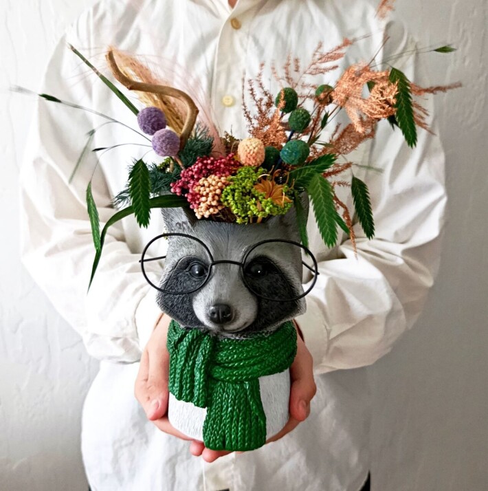 Букет «Крошка енот»