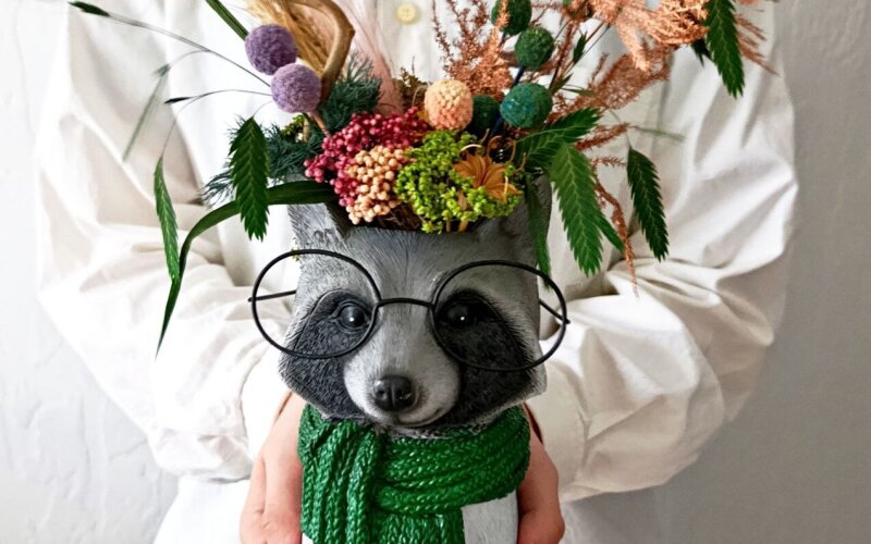 Букет «Крошка енот»