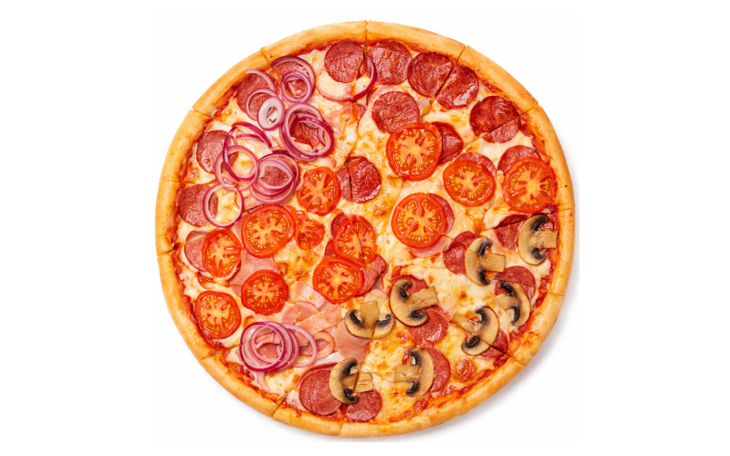 Пицца «Салями микс»
