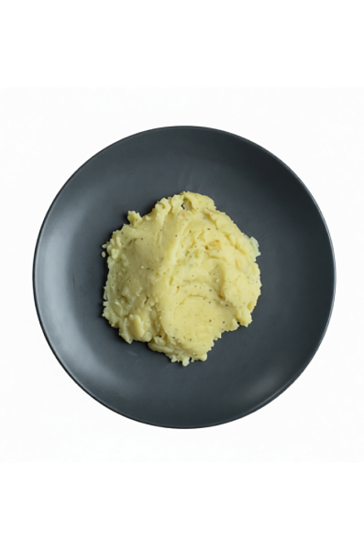 Картофельное пюре с трюфельно-грибным соусом