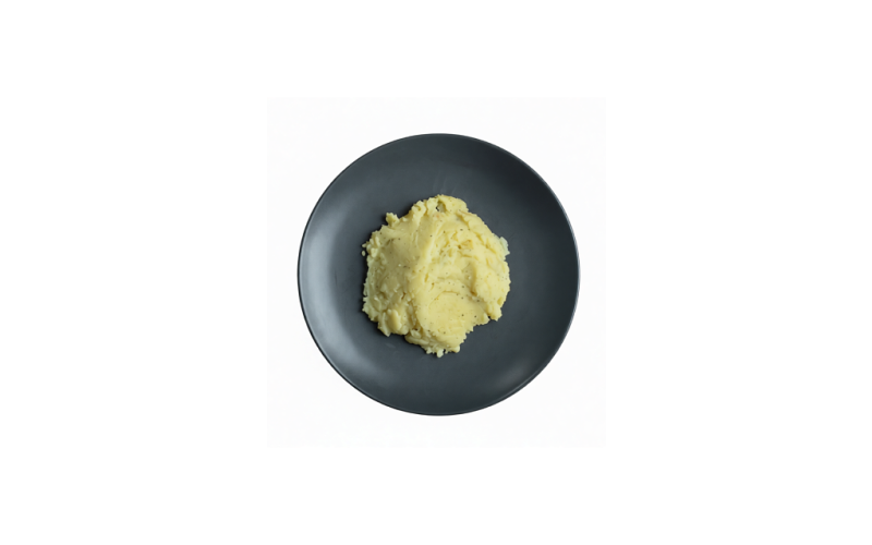 Картофельное пюре с трюфельно-грибным соусом