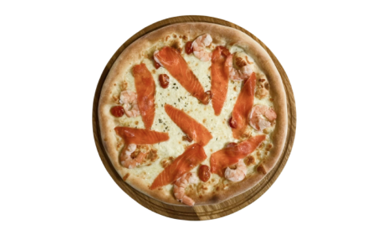 Пицца с морепродуктами