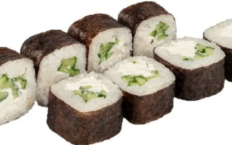 Ролл «Маки мини с сыром и огурцом»