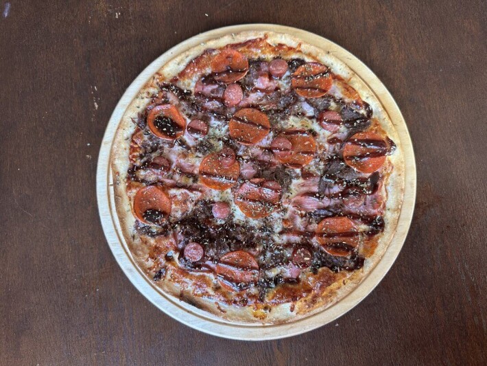 Пицца «Мясное bbq