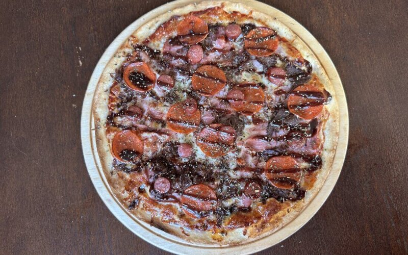 Пицца «Мясное bbq"