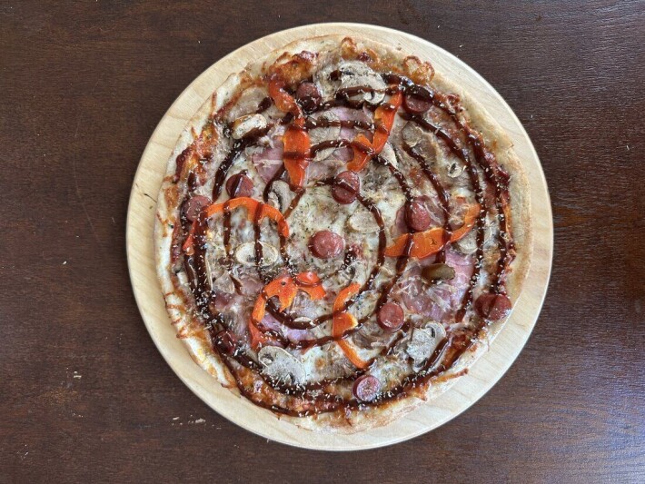 Пицца «Деревенское bbq»