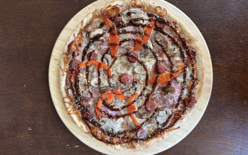 Пицца «Деревенское bbq»