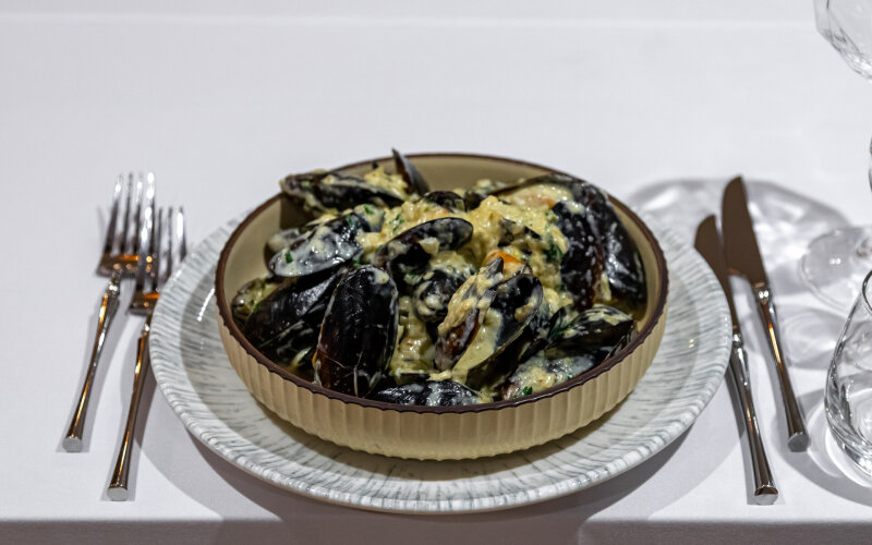 Мидии в раковине (чёрные)