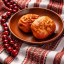 Пирожки с грудинкой, грибами и луком