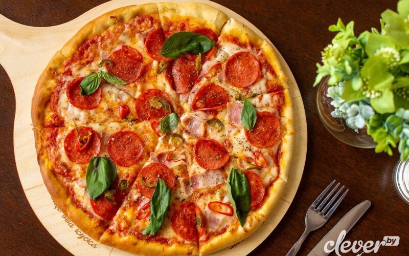 Пицца «Спайси-чоризо»