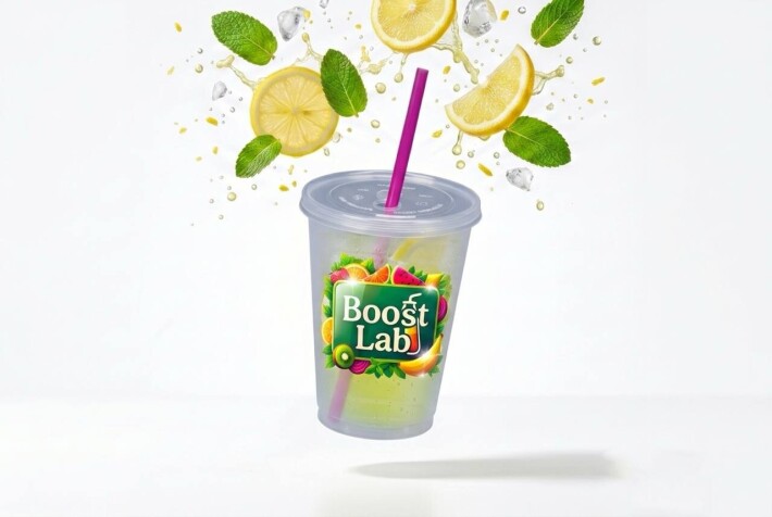 Свежевыжатый лимонно-мятный сок