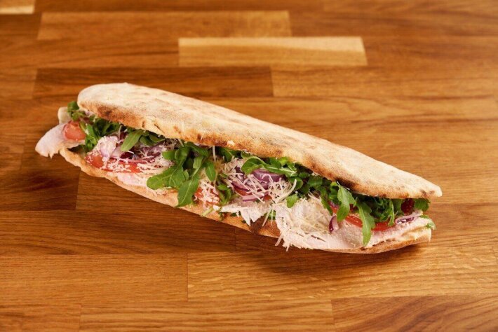 Чиабатта с курицей