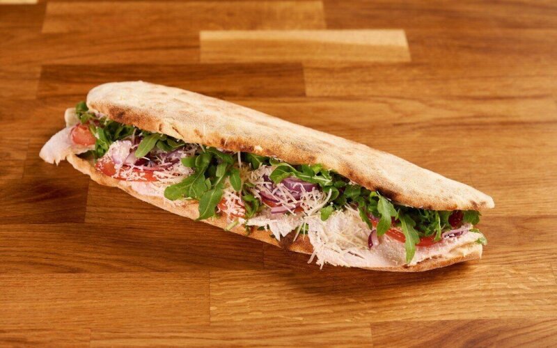 Чиабатта с курицей