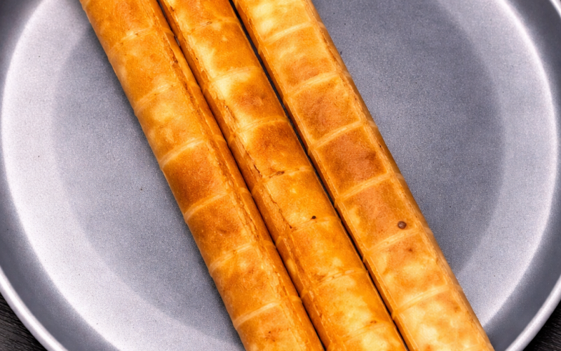 Трубочки со сгущенкой