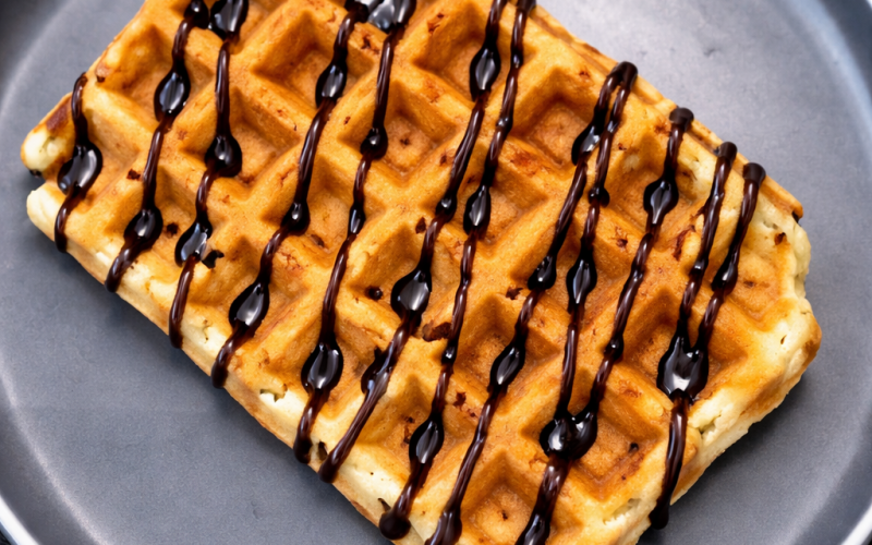 Вафля «Венская» с шоколадным топпингом