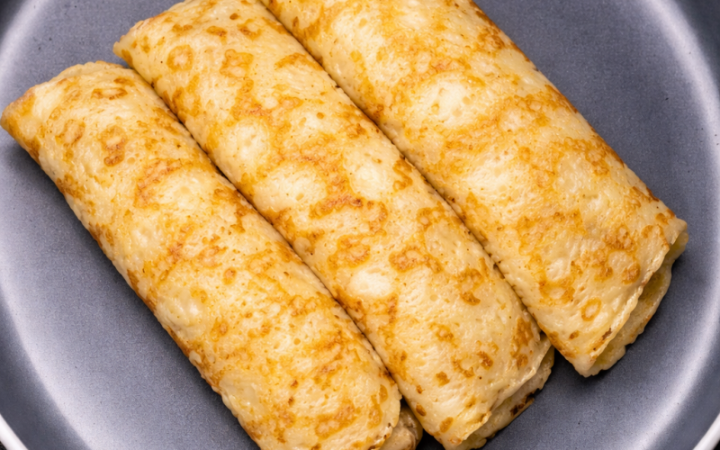 Блинчики с творогом