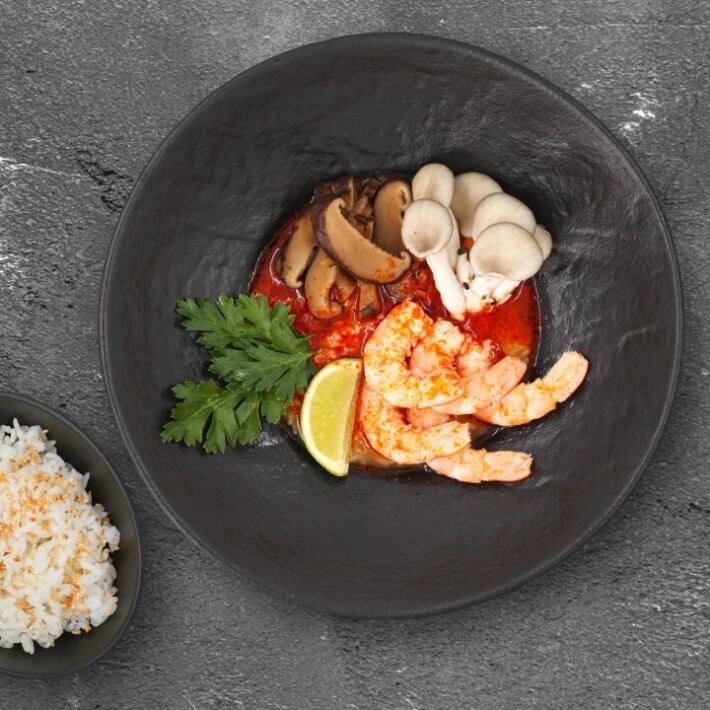 Суп «Том ям с креветками»