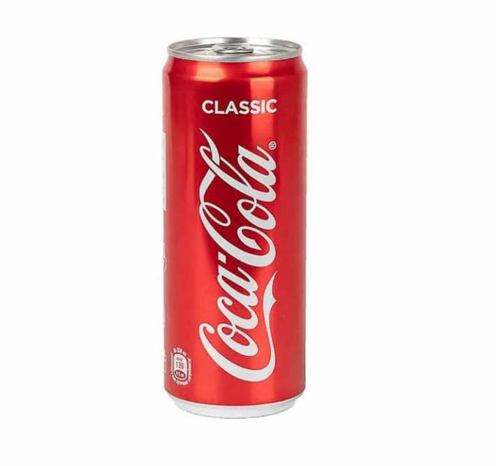 Напиток газированный «Coca-cola» в жестяной банке
