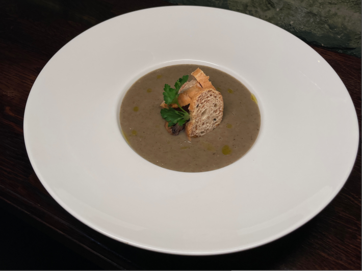 Грибной крем суп из шампиньонов