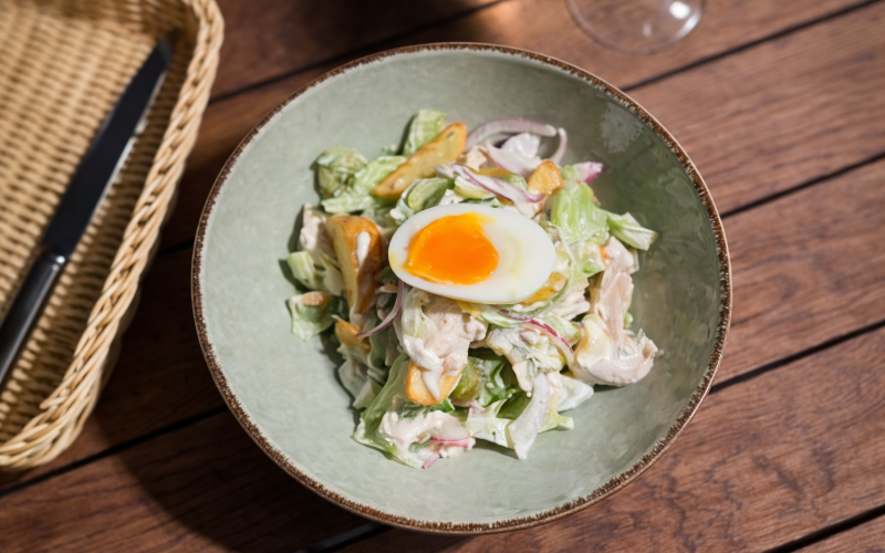 Салат  «Картофельный ранч» с курицей