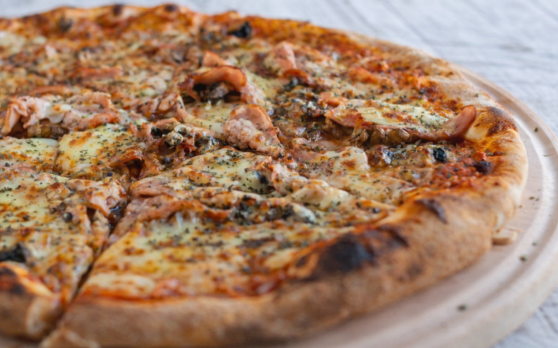 Пицца «Ветчина и грибы»