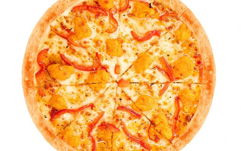 Пицца «Чикен попкорн»