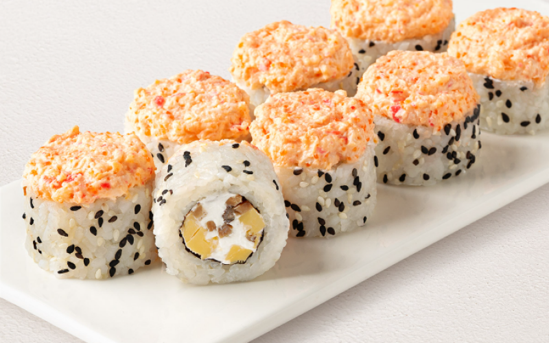 Ролл «Шиитаке пиканто»