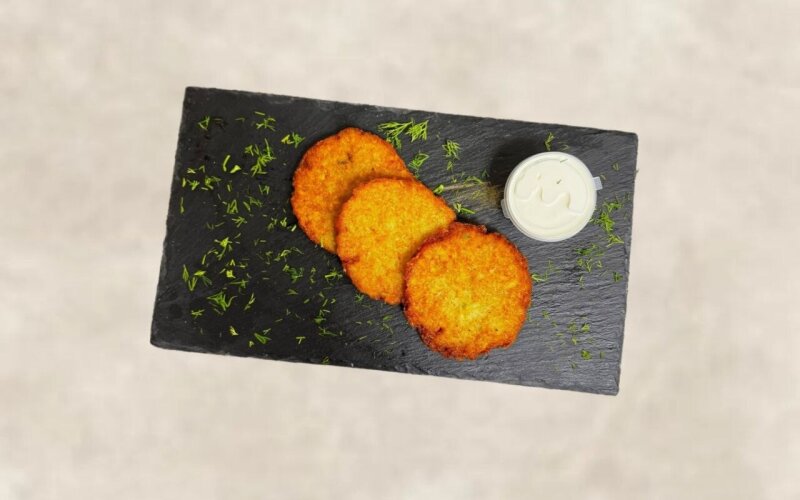 Драники со сметаной