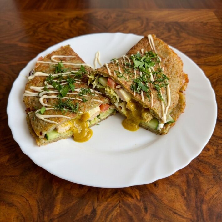 Дранич «Карри» с сыром