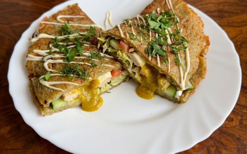 Дранич «Карри» с сыром