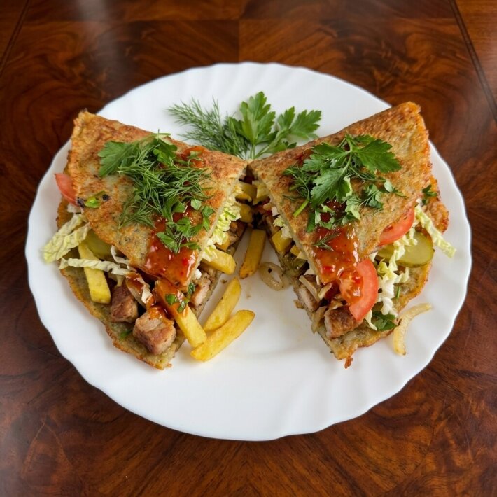 Дранич со свининой