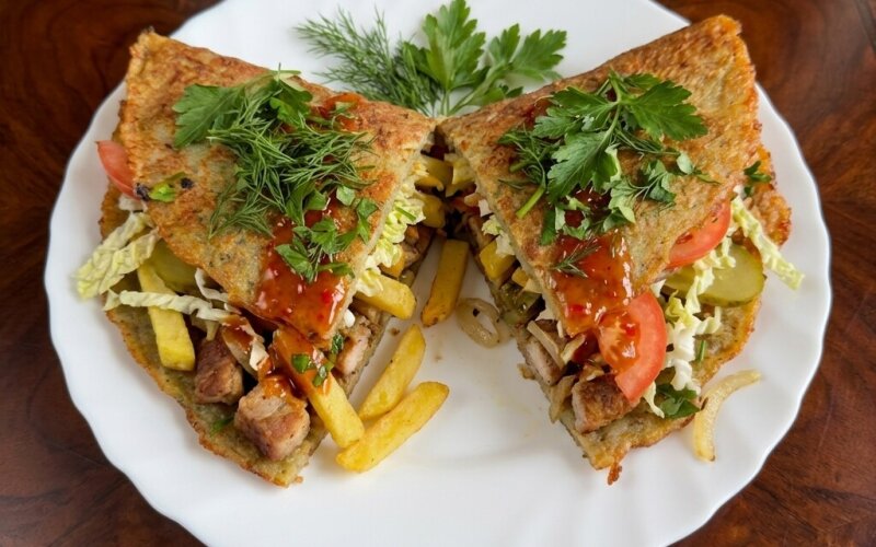 Дранич со свининой