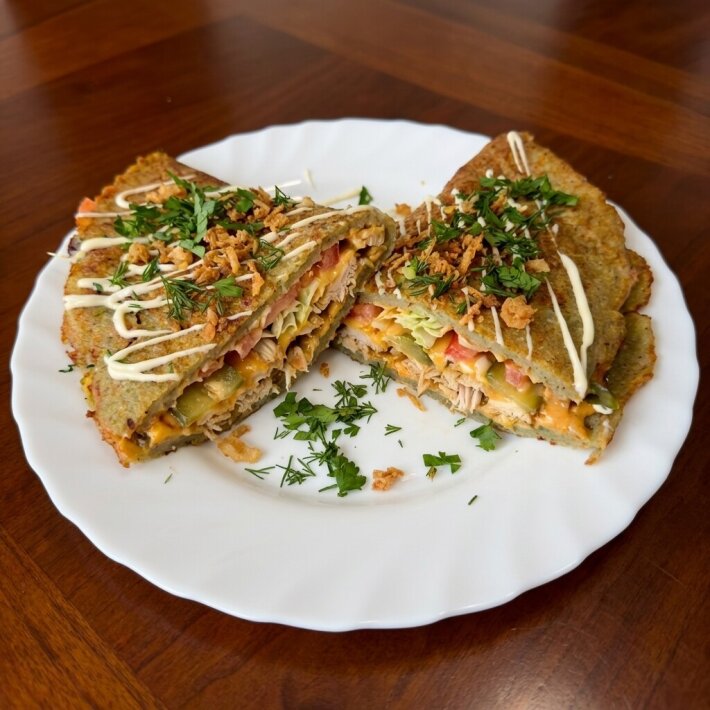 Дранич с соусом «Сэндвич»